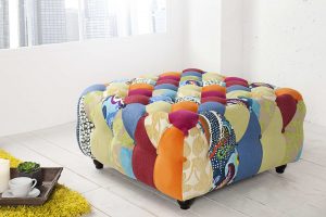 taburetky taburetka patchwork livingroom obyvacka