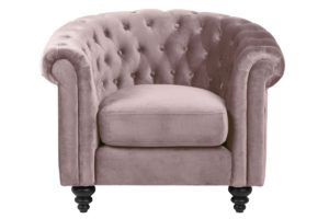 LUXUSNÉ KRESLO NINETTA SVETLORUŽOVÉ